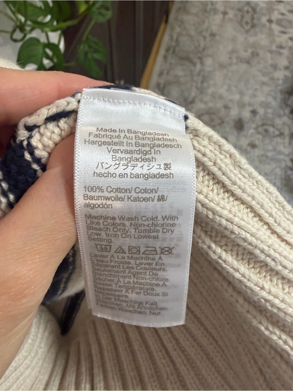 J. Crew Cream Cable Knit Sweater - Picture 3 of 3